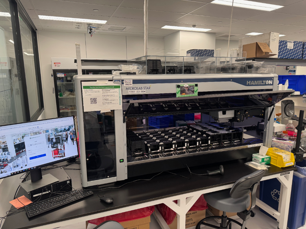 Image of Hamilton Microlab Star Liquid Handler